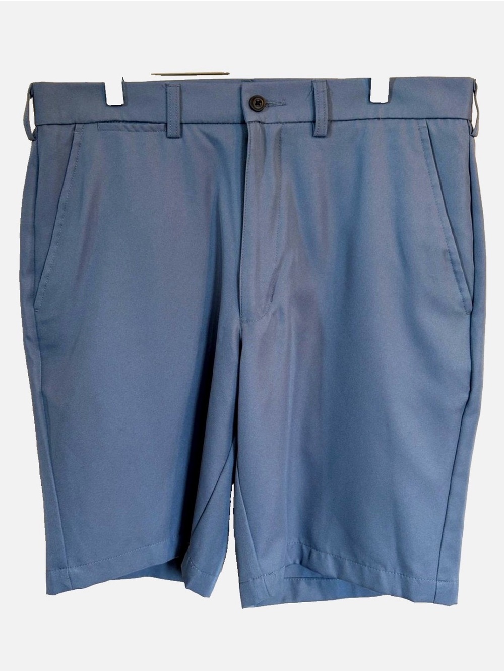 Ben Hogan Performance Golf Men’s Shorts 32 Blue Gray Flat Front Polyester
